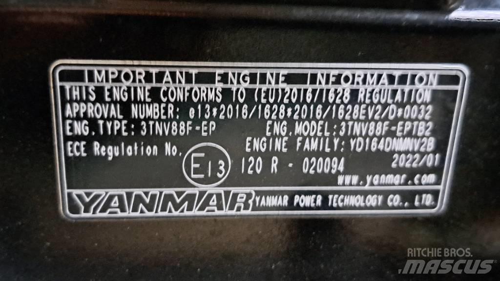 Yanmar 3TNV88F-EPTB2 Motorlar