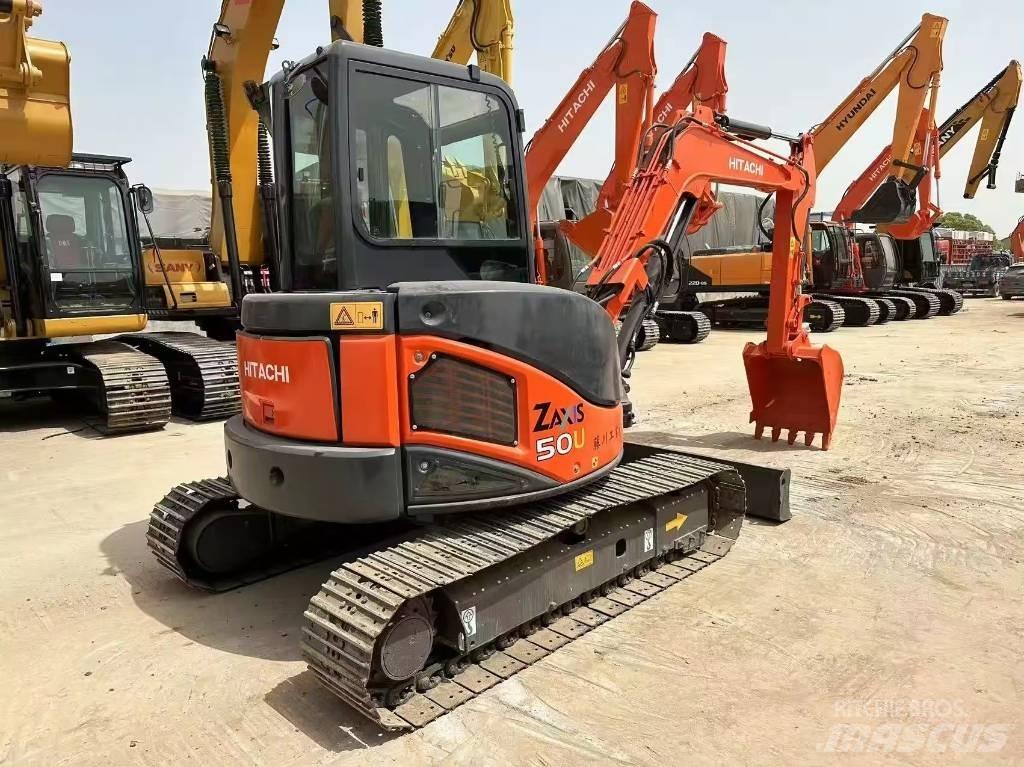 Hitachi ZX 50 U Mini ekskavatörler, 7 tona dek