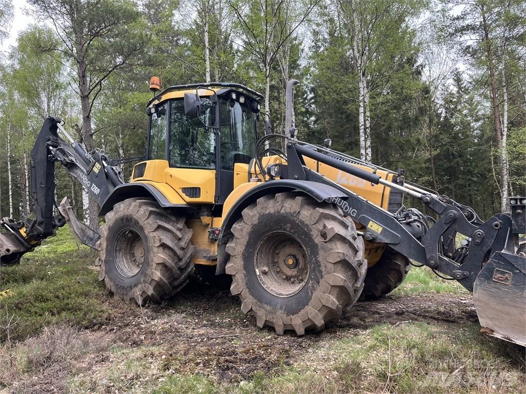 Huddig 1260 Kazıcı yükleyiciler - beko loder
