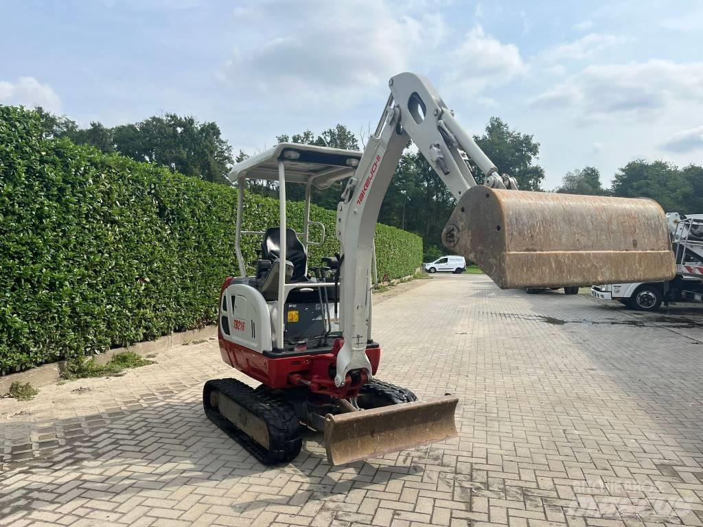 Takeuchi TB 216 Mini ekskavatörler, 7 tona dek