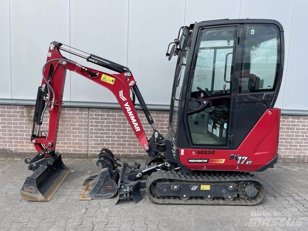 Yanmar SV17VT Mini ekskavatörler, 7 tona dek