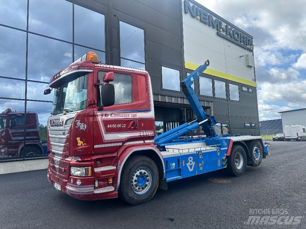 Scania R580 6x2*4 Vinçli kamyonlar