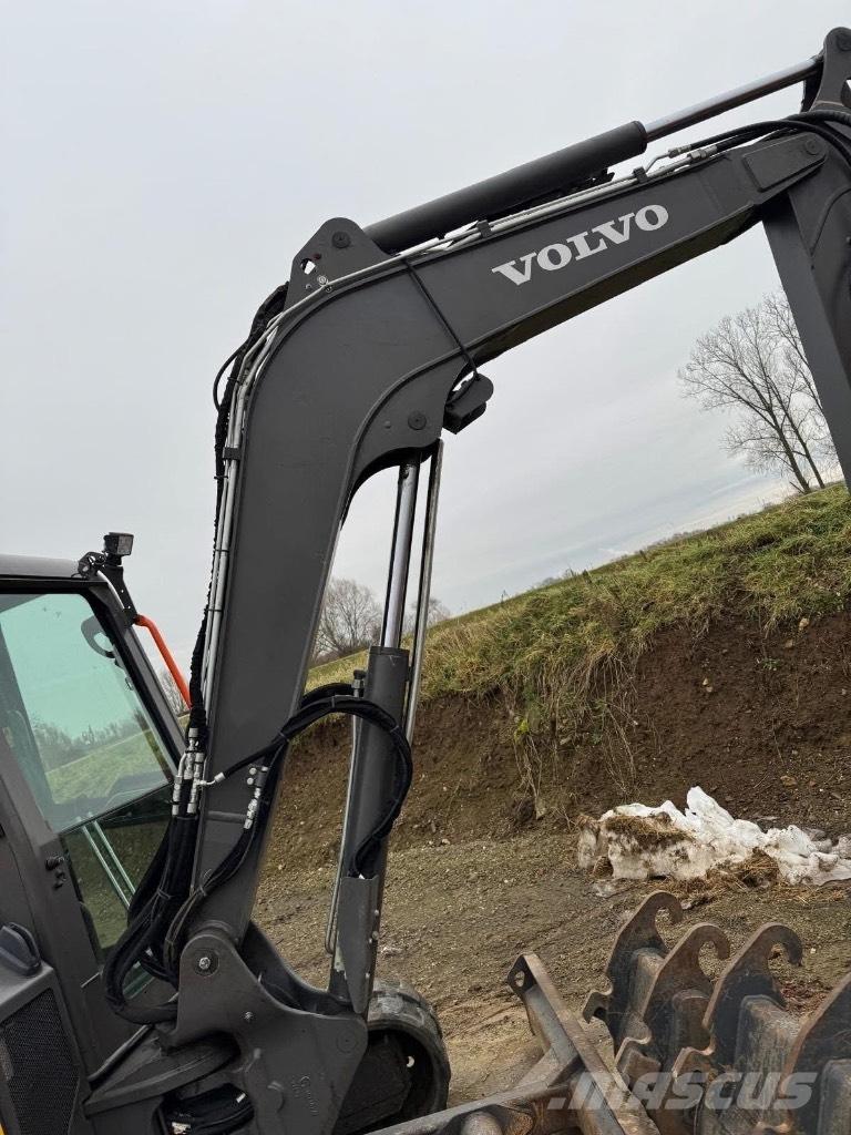 Volvo ECR58F Mini ekskavatörler, 7 tona dek