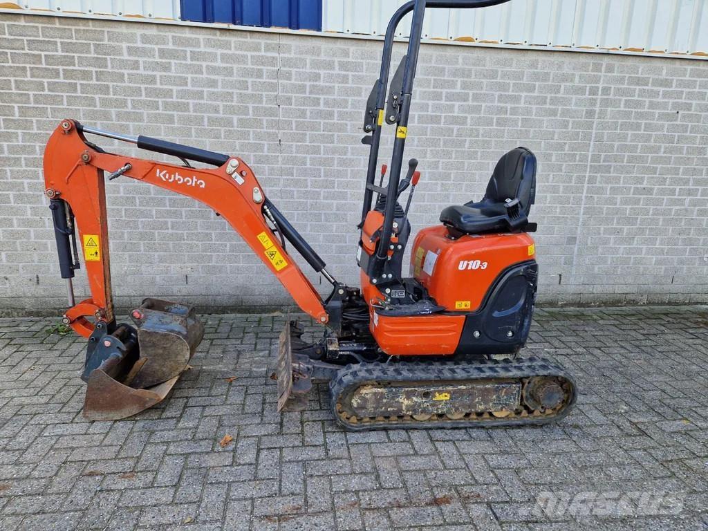 Kubota U10-3 Mini ekskavatörler, 7 tona dek
