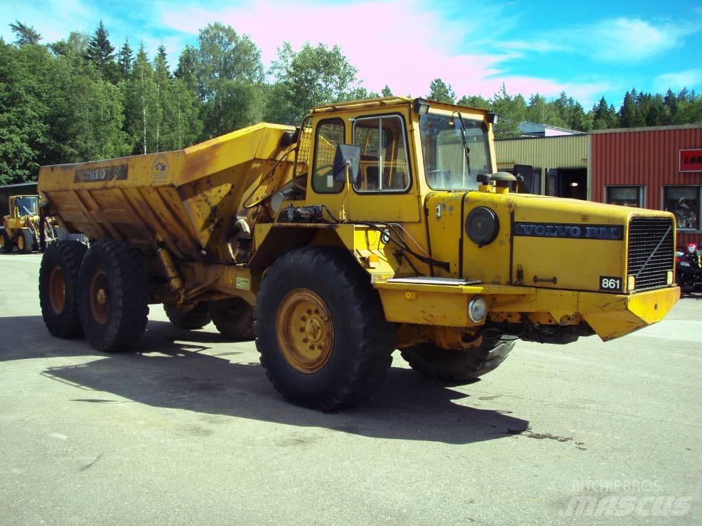 Volvo BM 861 Belden kirma kaya kamyonu