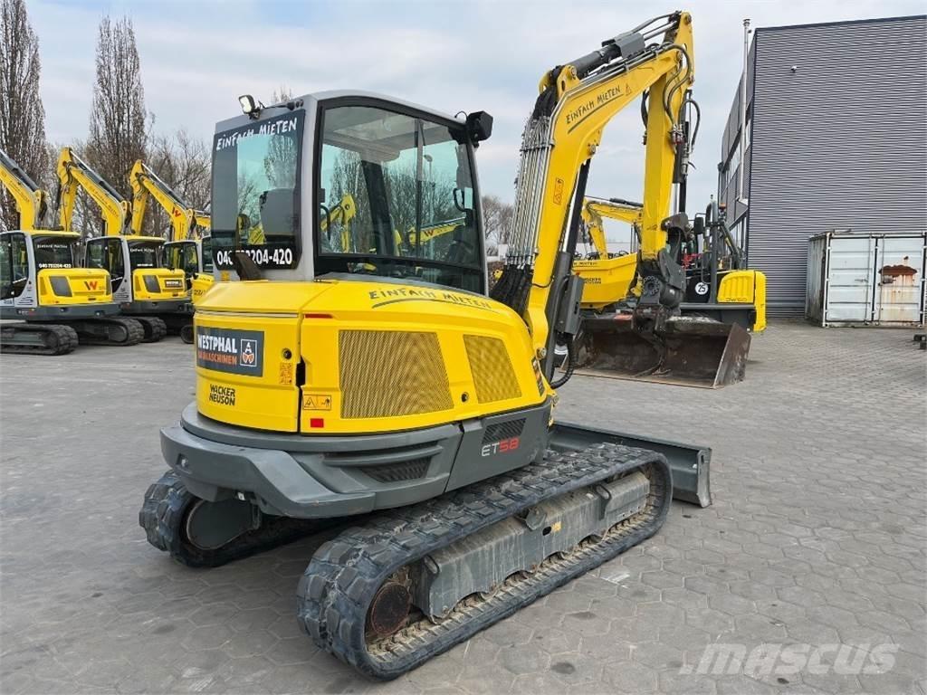 Neuson ET58 Mini ekskavatörler, 7 tona dek