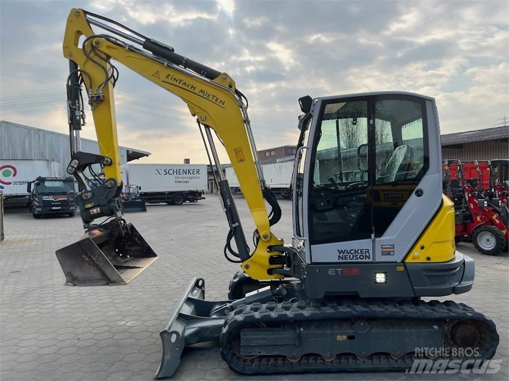 Neuson ET58 Mini ekskavatörler, 7 tona dek