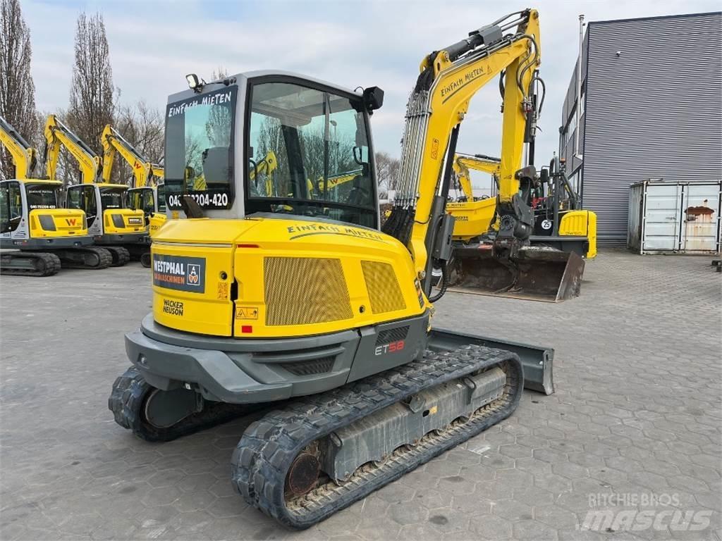 Neuson ET58 Mini ekskavatörler, 7 tona dek