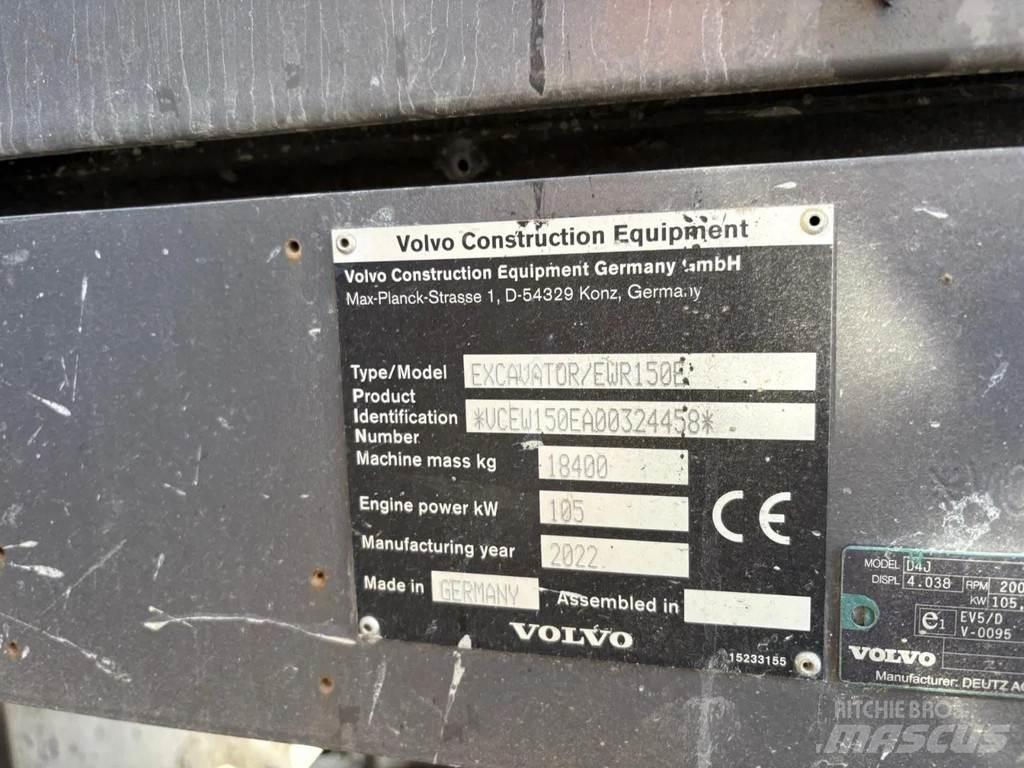 Volvo EWR150E Lastik tekerli ekskavatörler