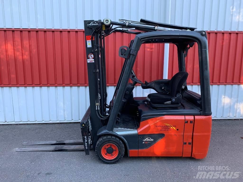 Linde E16C-02 Elektrikli forkliftler