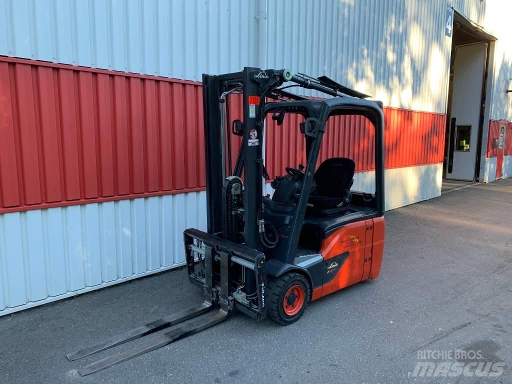 Linde E16C-02 Elektrikli forkliftler