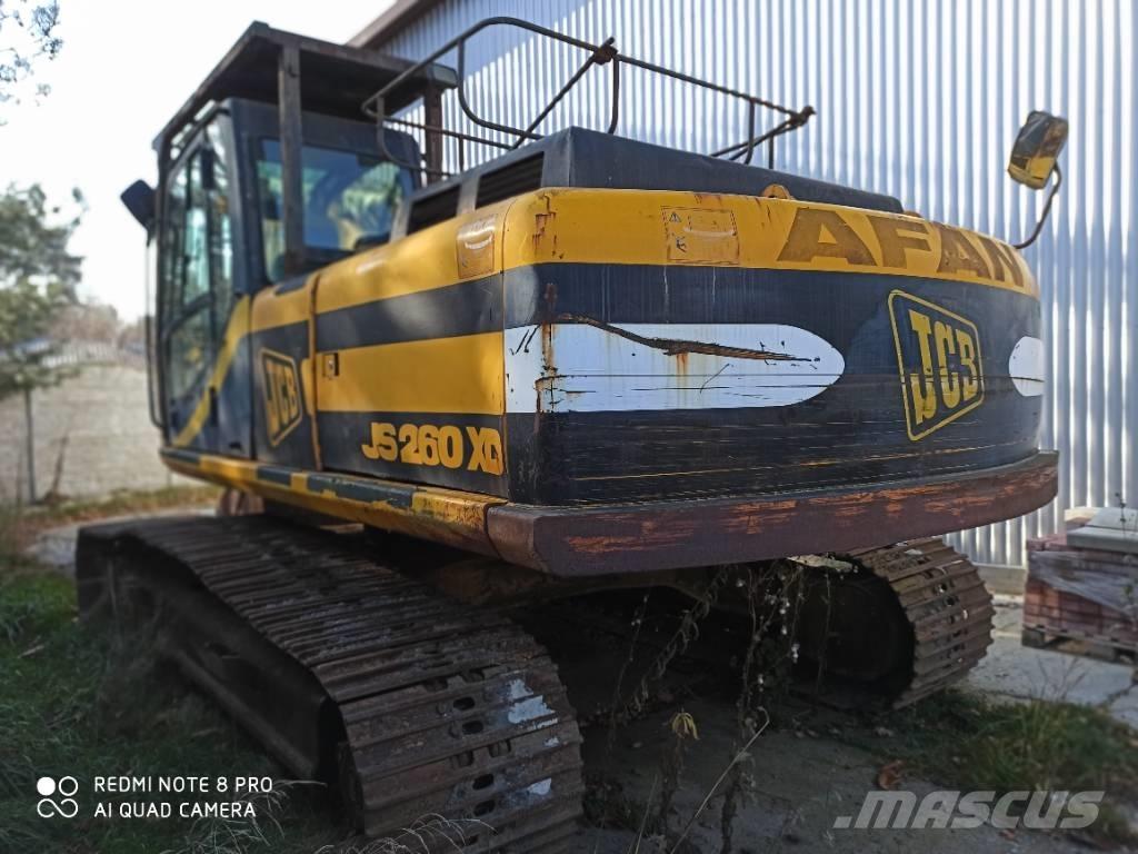 JCB JS 260 XD Paletli ekskavatörler