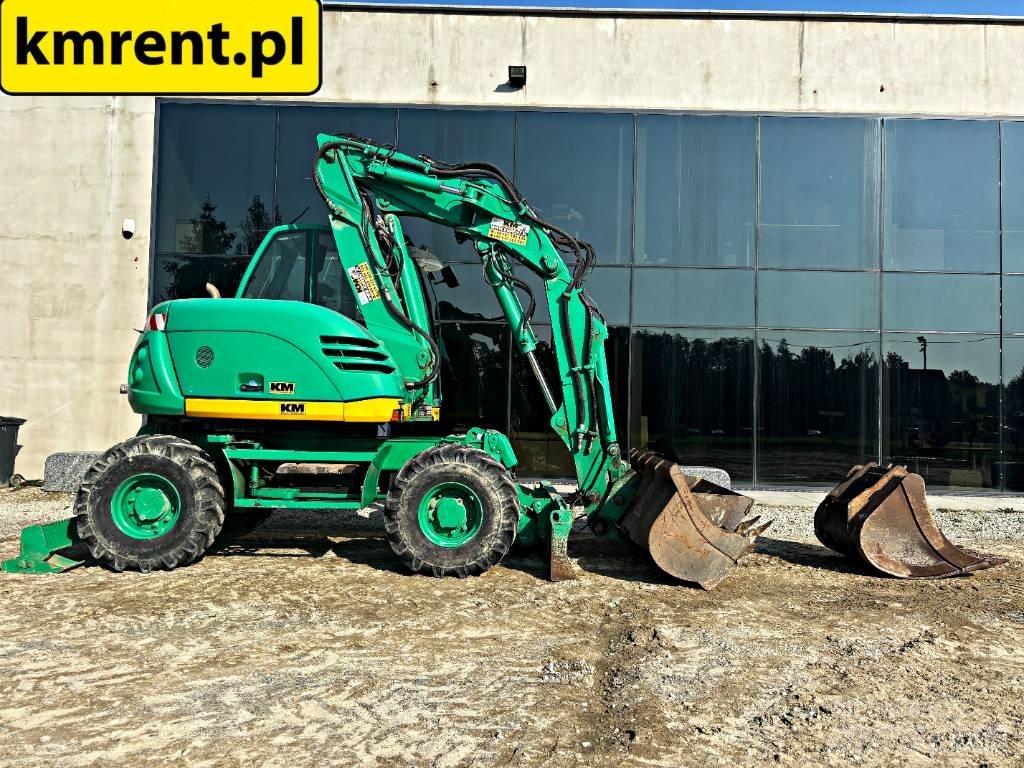 Mecalac 714 MW Lastik tekerli ekskavatörler