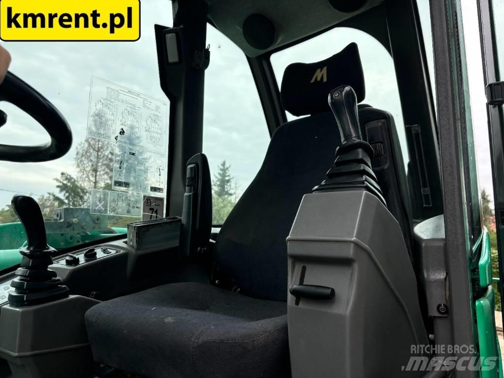 Mecalac 714 MW Lastik tekerli ekskavatörler