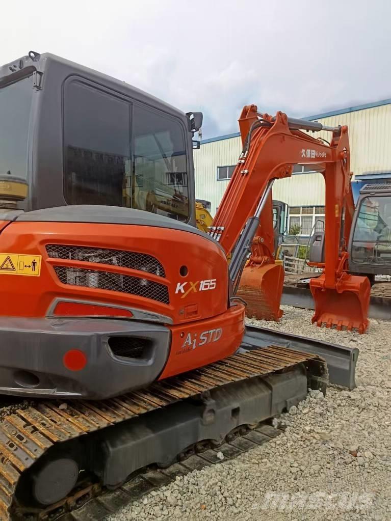 Kubota KX 165 Mini ekskavatörler, 7 tona dek