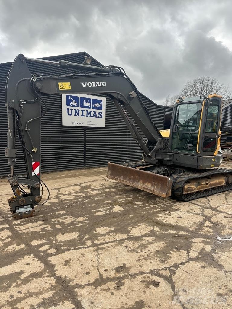 Volvo ECR88D Paletli ekskavatörler