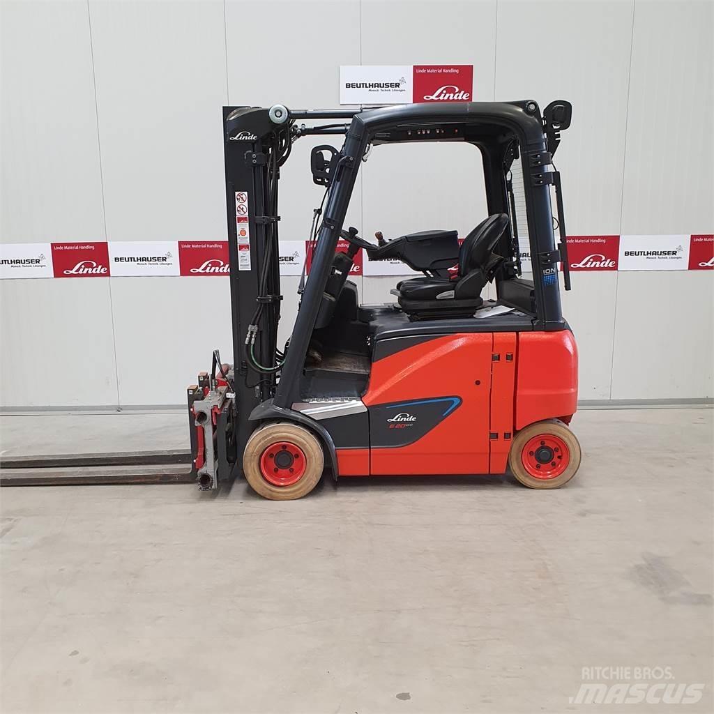 Linde E20PH Elektrikli forkliftler