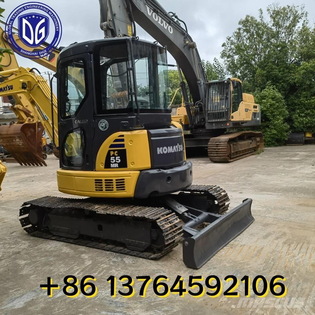 Komatsu PC 55 MR-2 Mini ekskavatörler, 7 tona dek