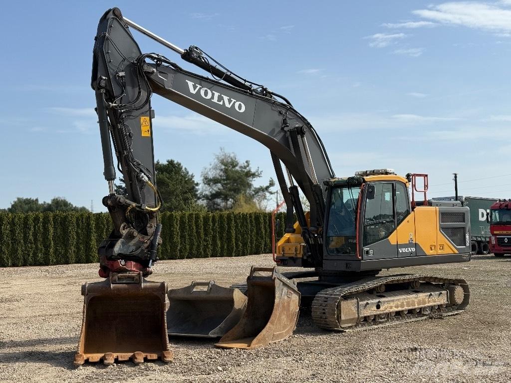 Volvo EC 250 EL Paletli ekskavatörler