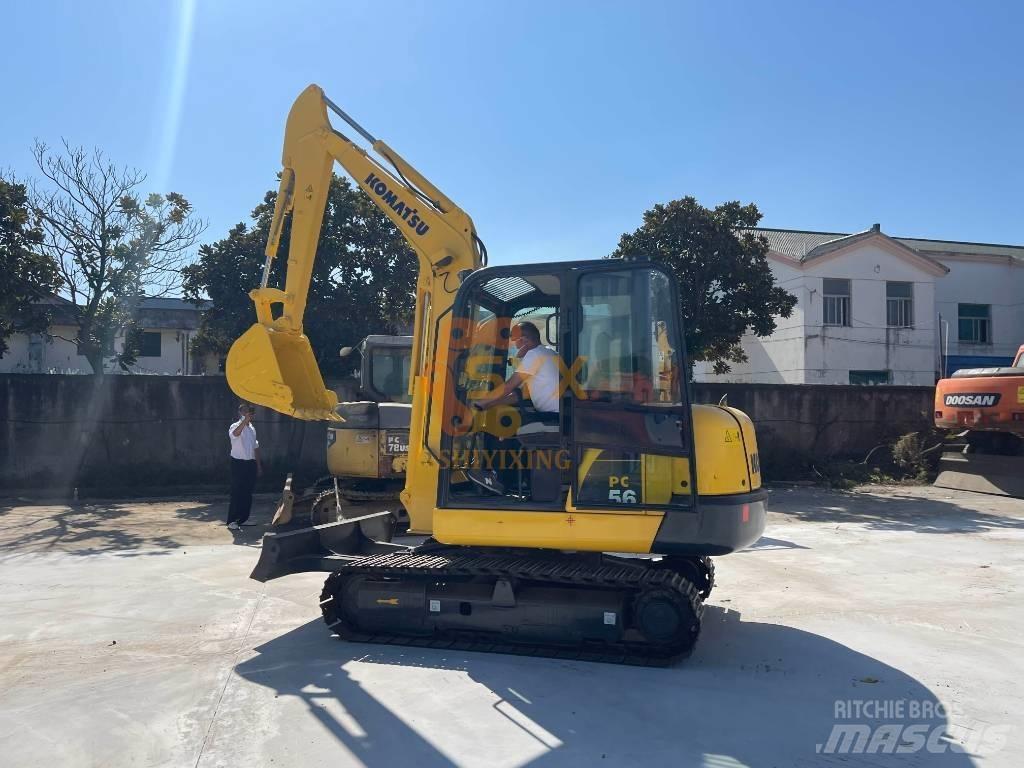 Komatsu PC 56 Mini ekskavatörler, 7 tona dek