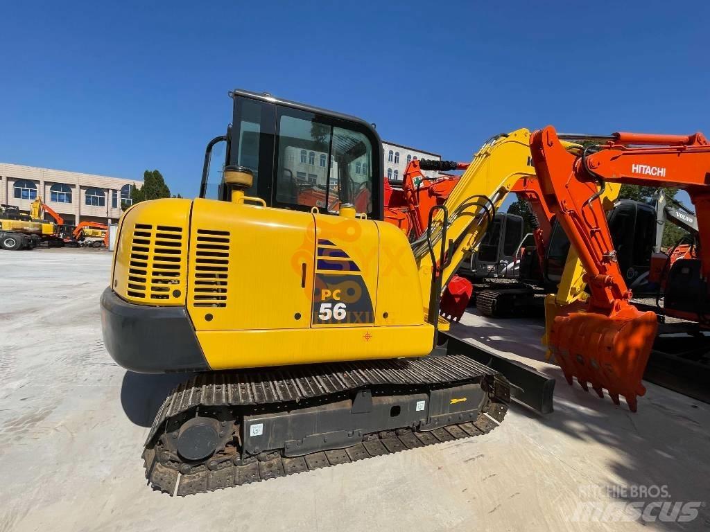 Komatsu PC 56 Mini ekskavatörler, 7 tona dek