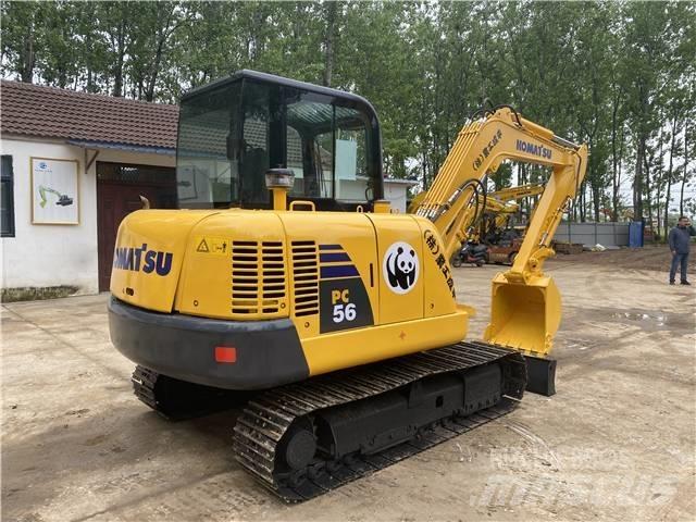 Komatsu PC56-7 Paletli ekskavatörler