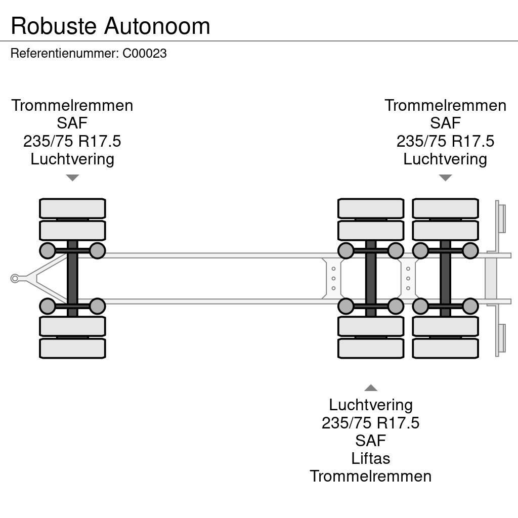 Robuste Autonoom Flatbed römorklar