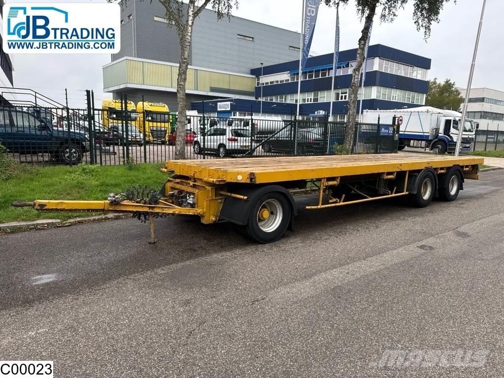 Robuste Autonoom Flatbed römorklar