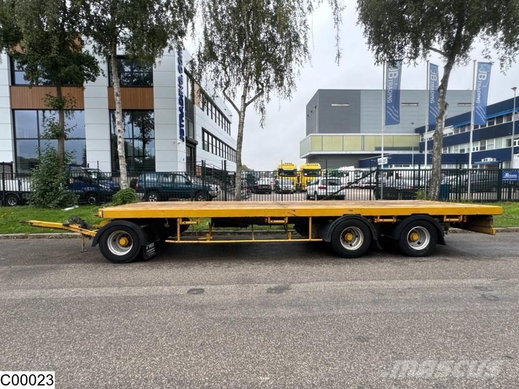 Robuste Autonoom Flatbed römorklar