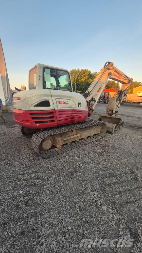 Takeuchi TB 290 Paletli ekskavatörler