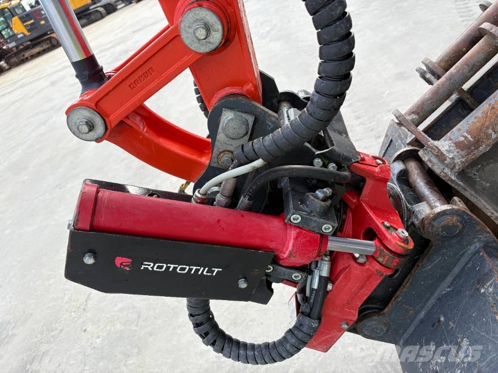 Kubota U 27-4 Mini ekskavatörler, 7 tona dek