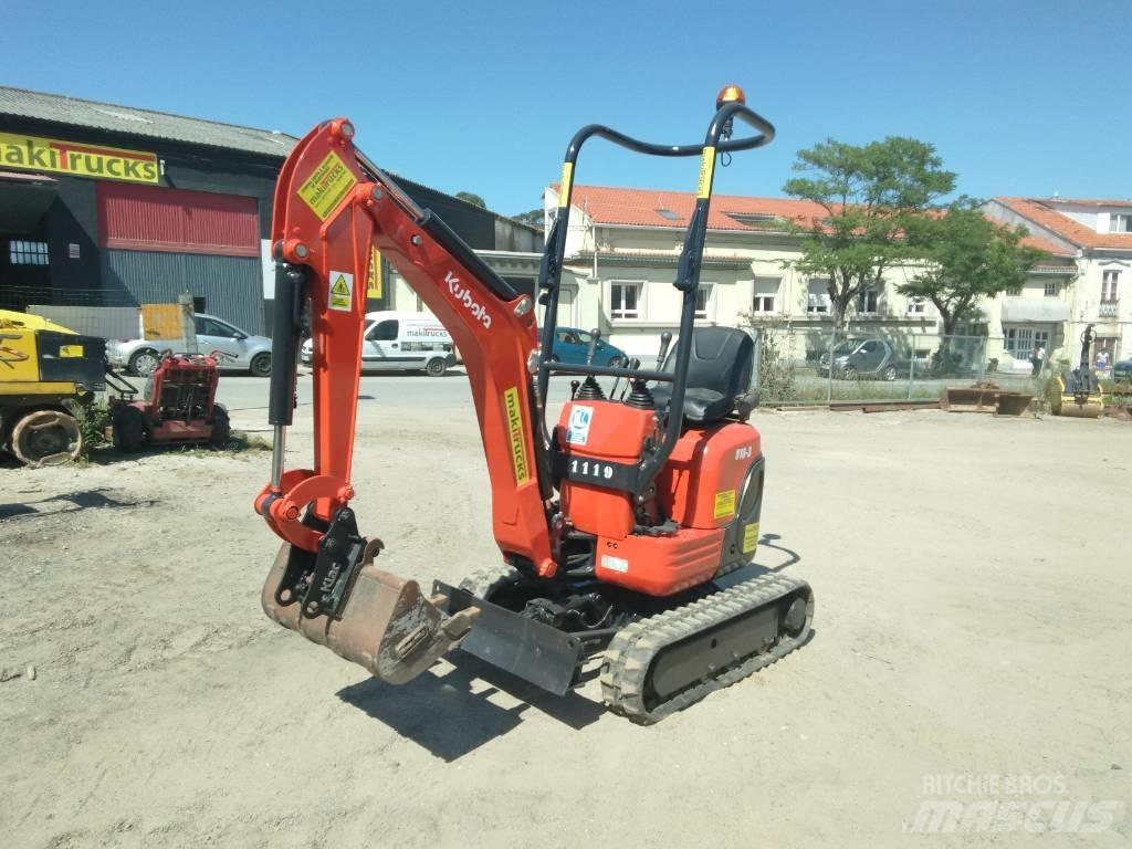 Kubota U 10-3 Mini ekskavatörler, 7 tona dek
