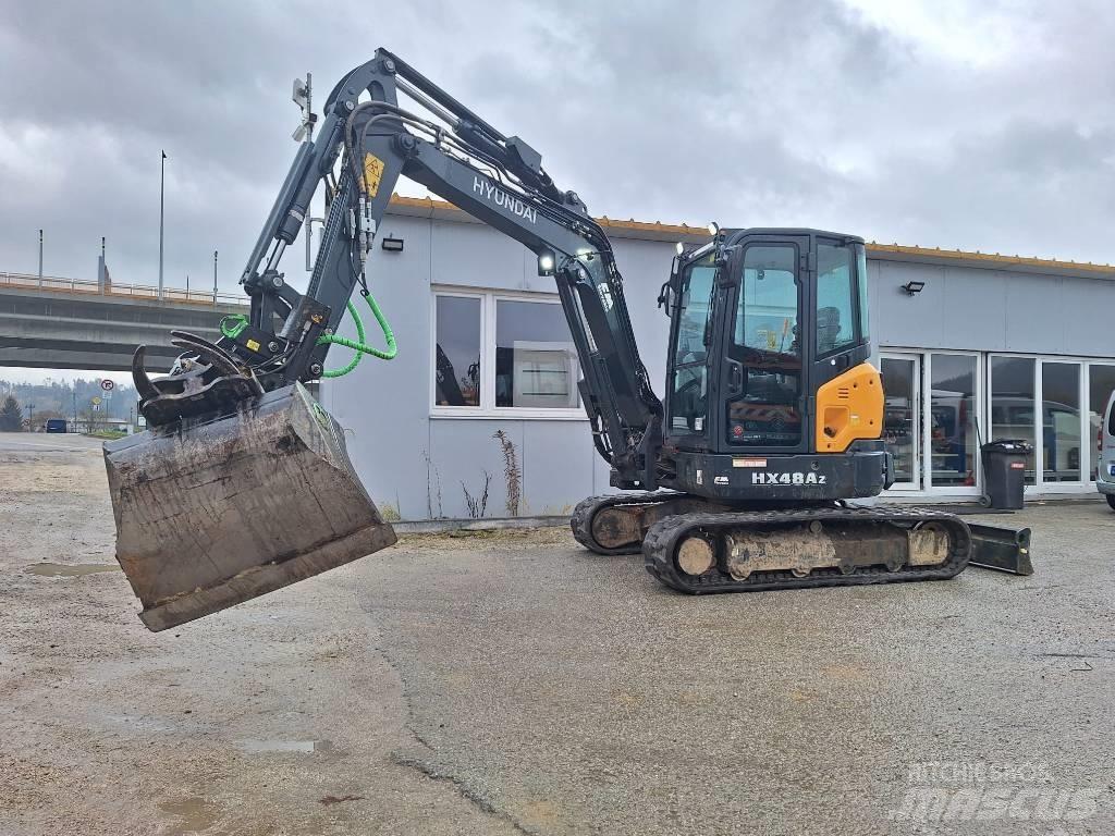 Hyundai HX 48 AZ Mini ekskavatörler, 7 tona dek