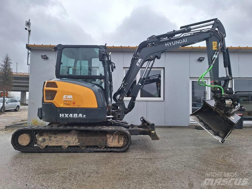 Hyundai HX 48 AZ Mini ekskavatörler, 7 tona dek