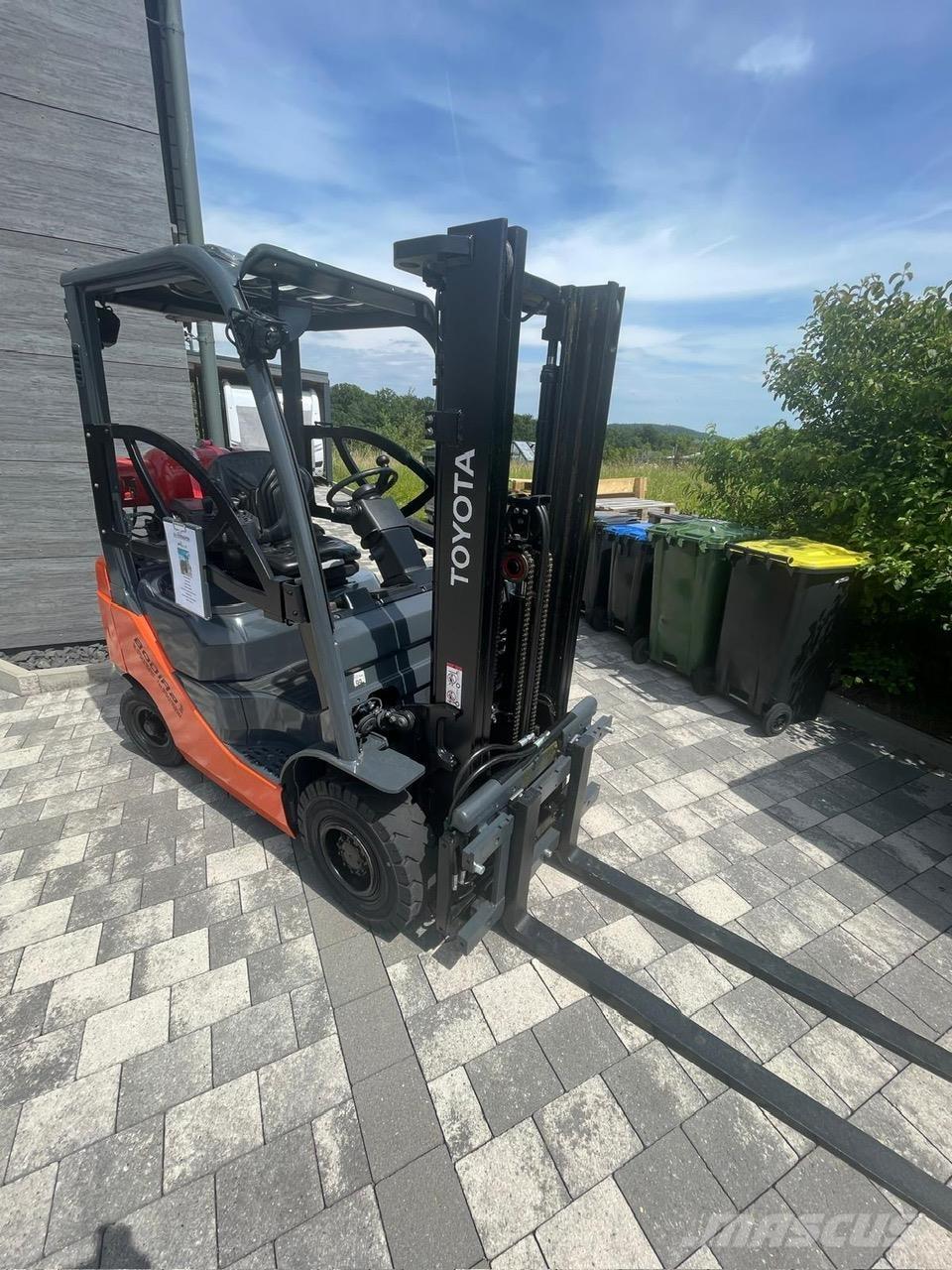 Toyota 02-8FGF18 LPG'li forkliftler