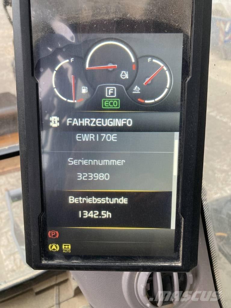 Volvo EWR 170 E Lastik tekerli ekskavatörler