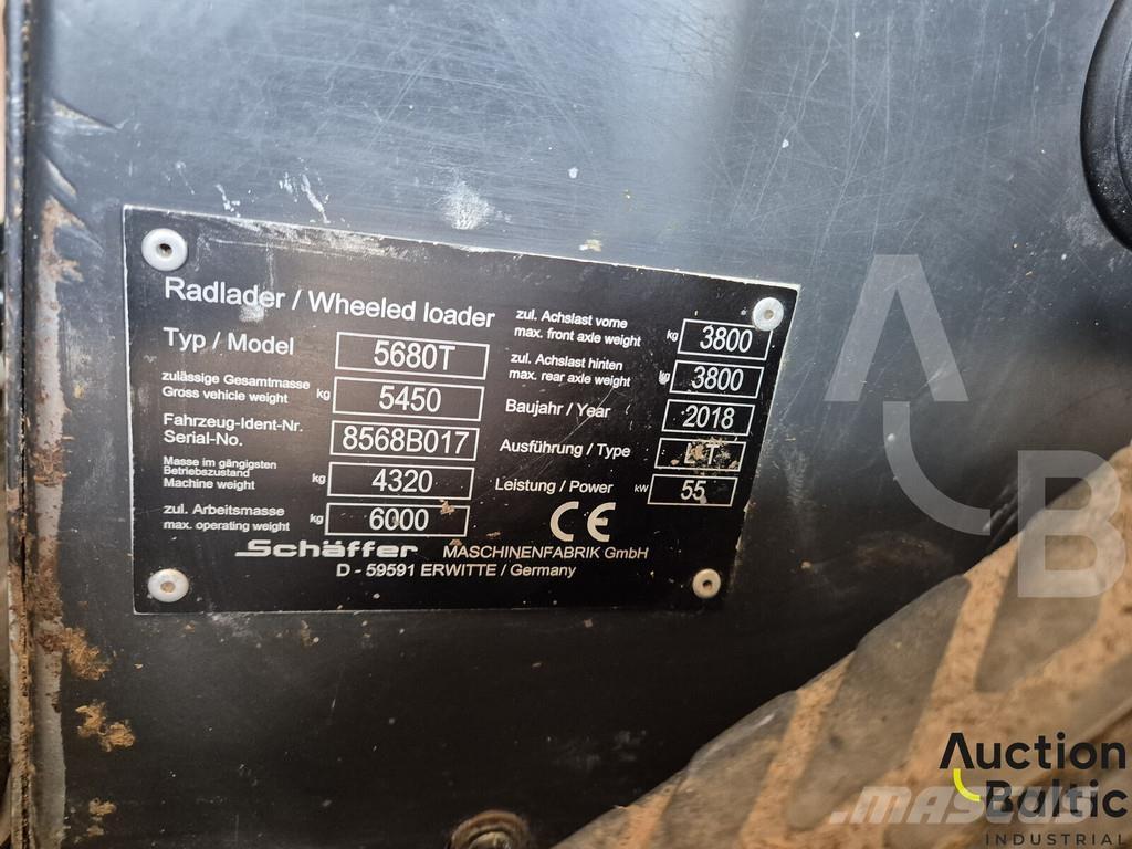 Schäffer 5680T Tekerlekli yükleyiciler
