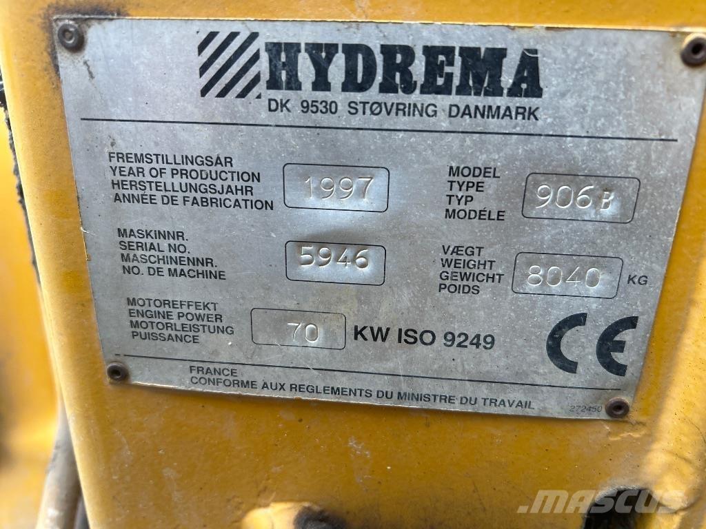 Hydrema 906 B Kazıcı yükleyiciler - beko loder