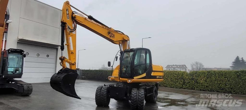 JCB JS 145 W Lastik tekerli ekskavatörler