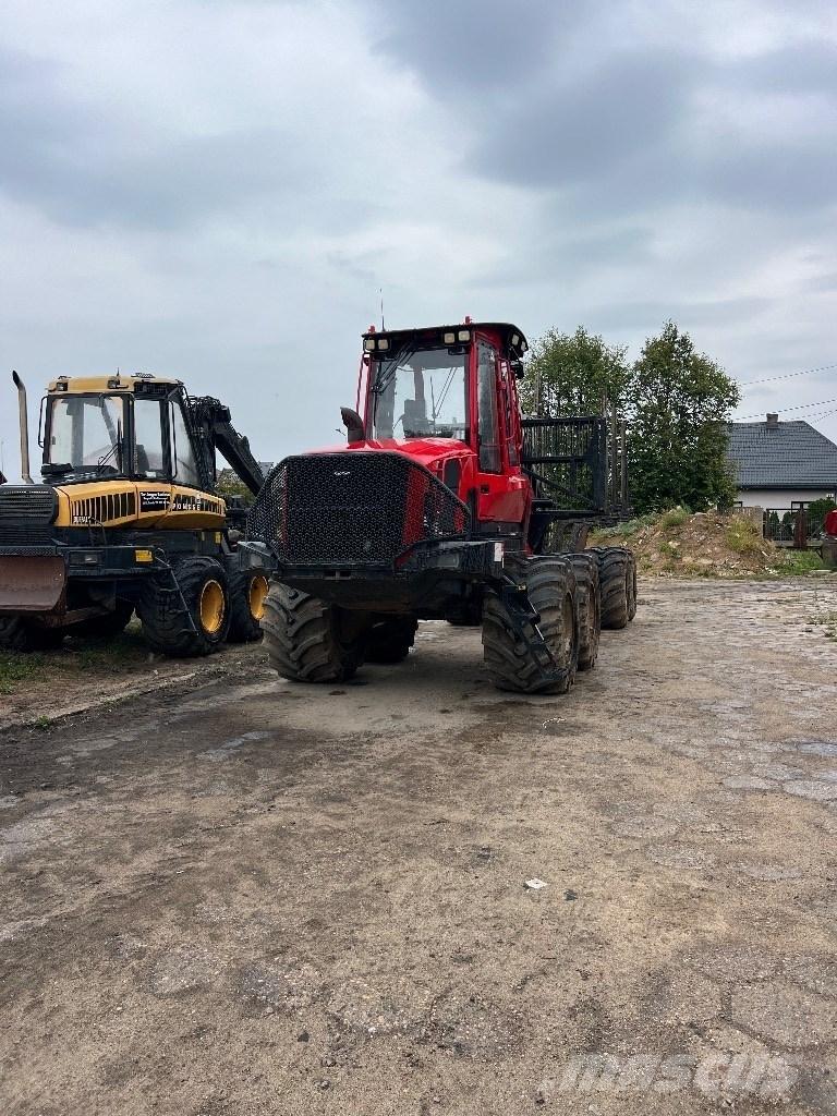 Komatsu 855 Tomruk yükleyici traktörler