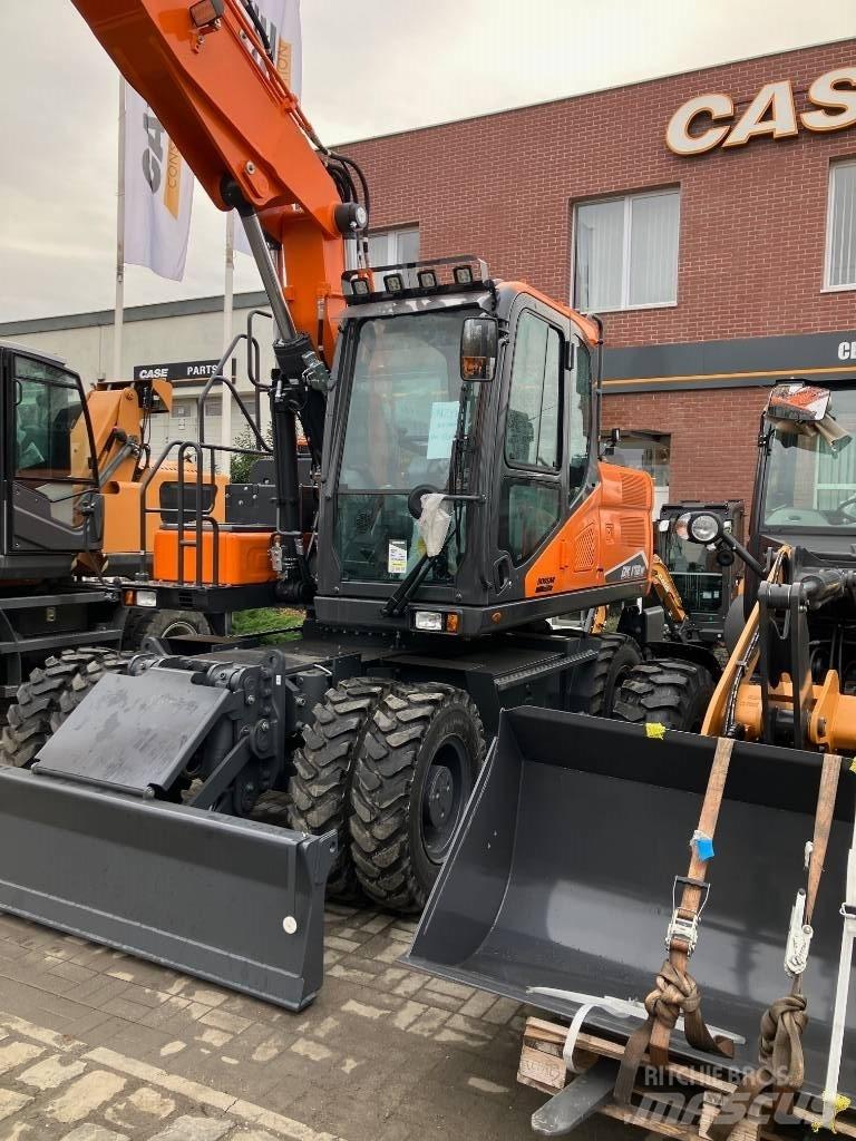 Doosan DX 170 W-7 Lastik tekerli ekskavatörler