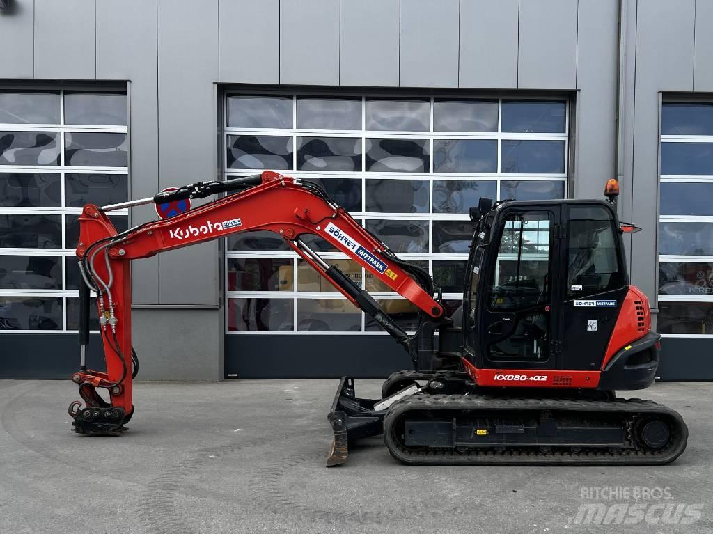 Kubota KX 080-4 | OQ45 Midi ekskavatörler 7 - 12 t