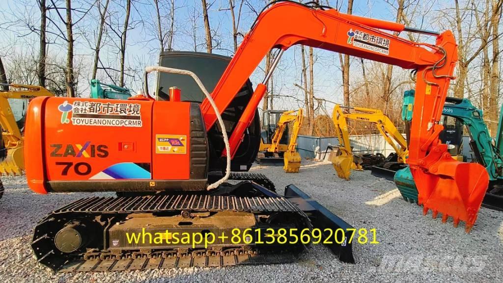 Hitachi ZX 70 Mini ekskavatörler, 7 tona dek