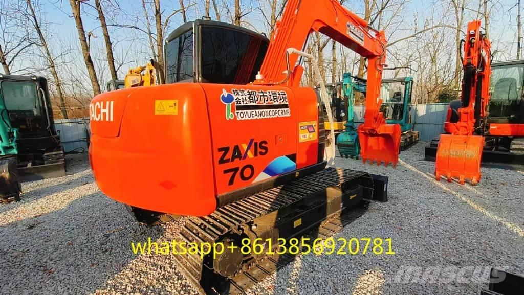 Hitachi ZX 70 Mini ekskavatörler, 7 tona dek