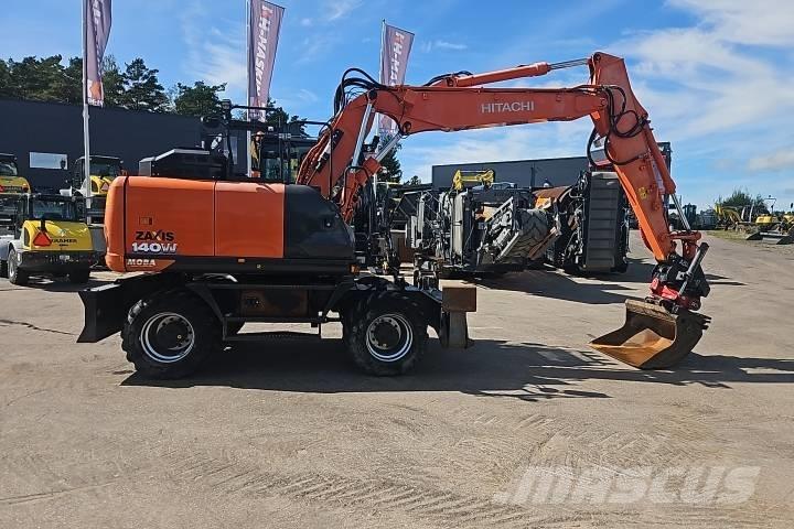 Hitachi ZX 140W-6 Lastik tekerli ekskavatörler