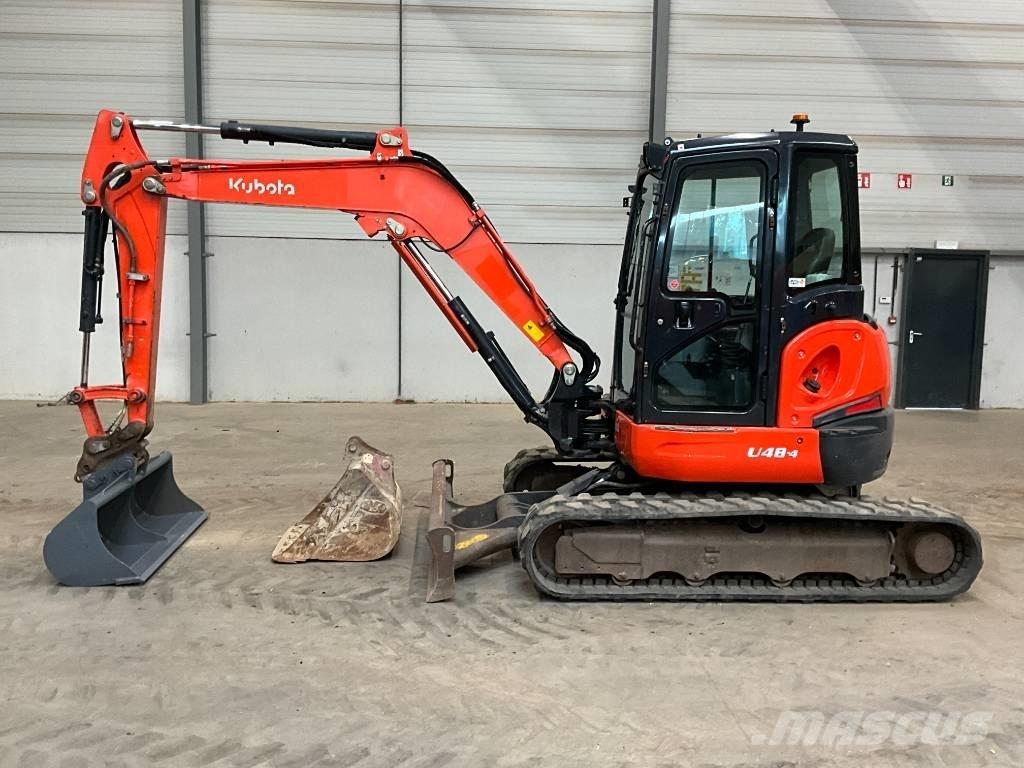 Kubota U 48-4 Mini ekskavatörler, 7 tona dek