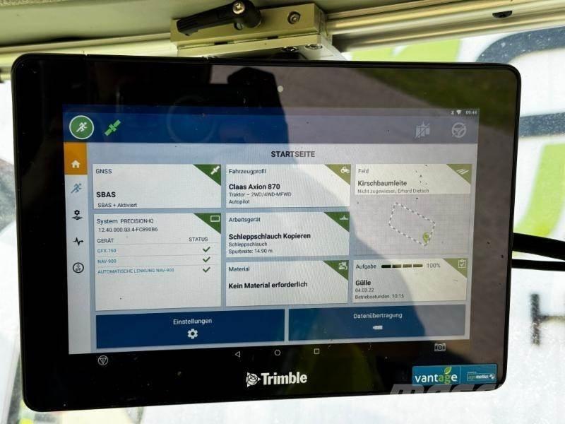 CLAAS AXION 870 Traktörler
