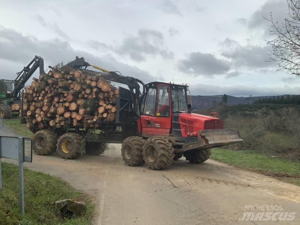 Komatsu 865 Tomruk yükleyici traktörler