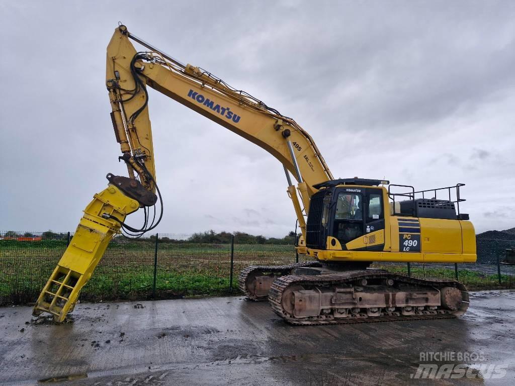 Komatsu PC 490 - 10 Yıkım ekskavatörleri