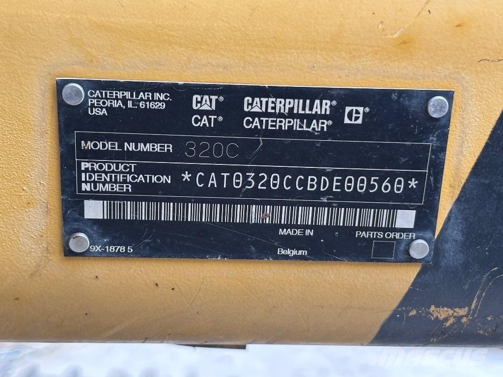 CAT 320 C L Paletli ekskavatörler